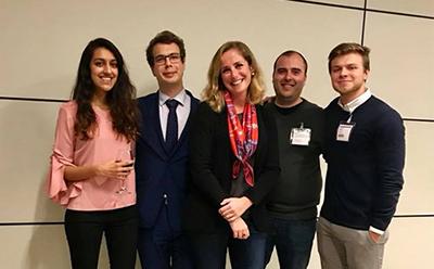 Eleonora with Law Students