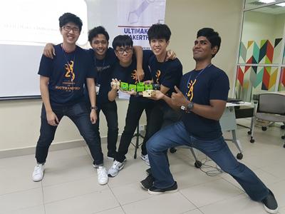 The winning team