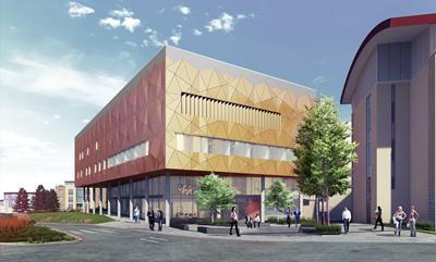 Artist impression of the new centre