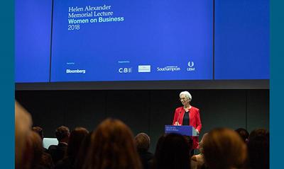 Christine Lagarde lecture