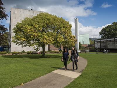 Highfield Campus in spring