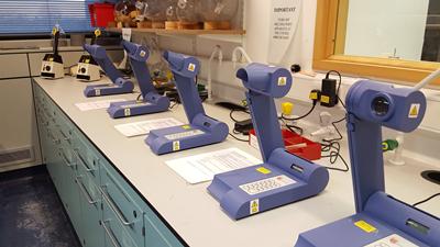 Chemistry lab equipment