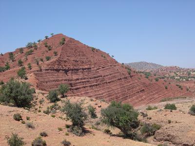 Sedimentary sequences in Morocco
