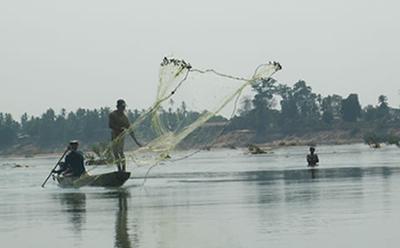 Mekong River fishermen