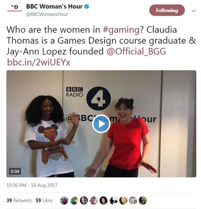 The BBC Tweet