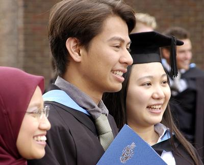 Students graduating
