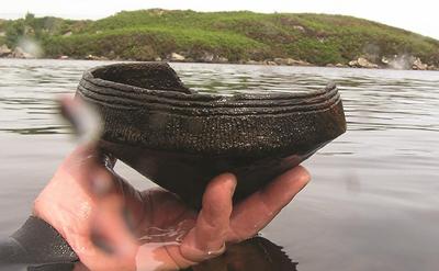Neolithic vessel from Loch Arnish