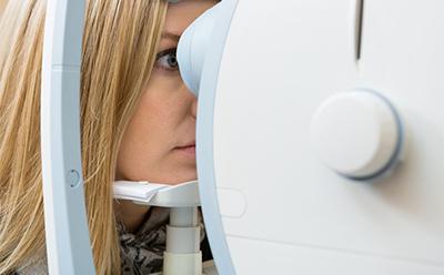 Laser eye scanner