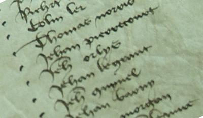 Medieval soldiers names