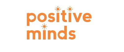 Positive Minds text in orange