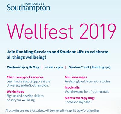 Wellfest poster