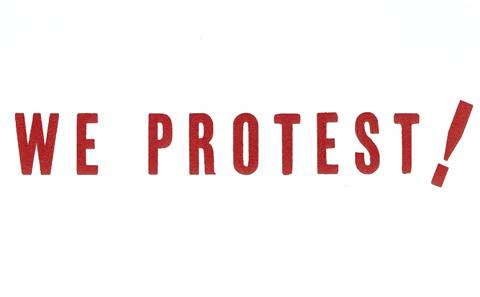 We Protest Image
