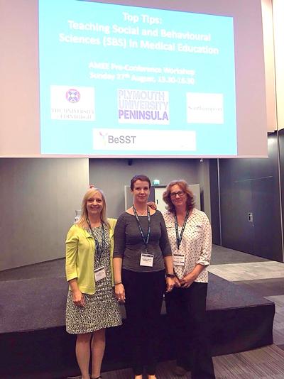 Dr Kathy Kendall and colleagues