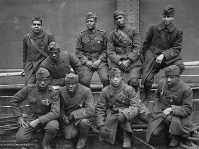 WW1 African-American soldiers 