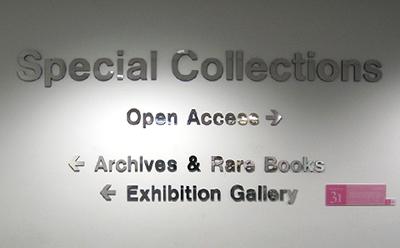 Accessing Special Collections