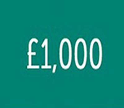 £1000 Donation