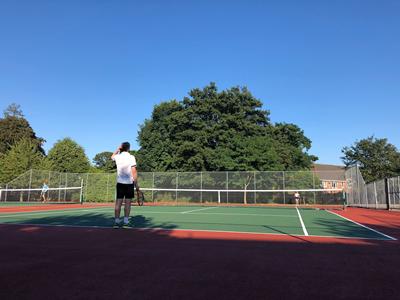 wide lane open for casual tennis bookings only Southampton Sport