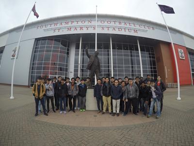 28 Malaysia Students Tour Southampton Football Club University Of Southampton Malaysia University Of Southampton