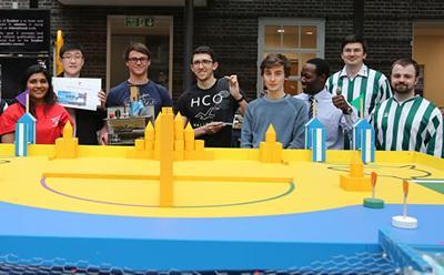The winning team from Southampton