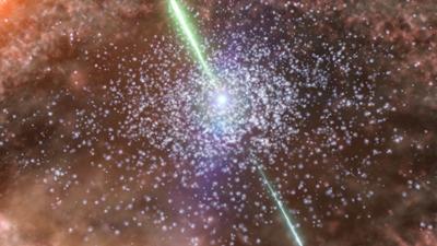 “Broad Line Region” in a quasar