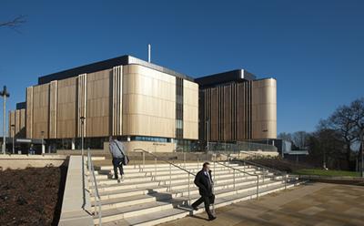 Life Sciences building on Highfield