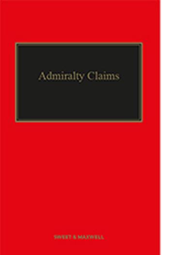 Admirality Claims book cover