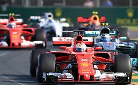 Formula 1 cars 