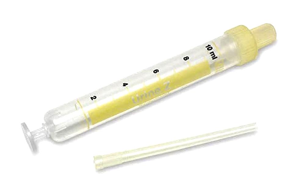 Urine Monovette used for urine collection
