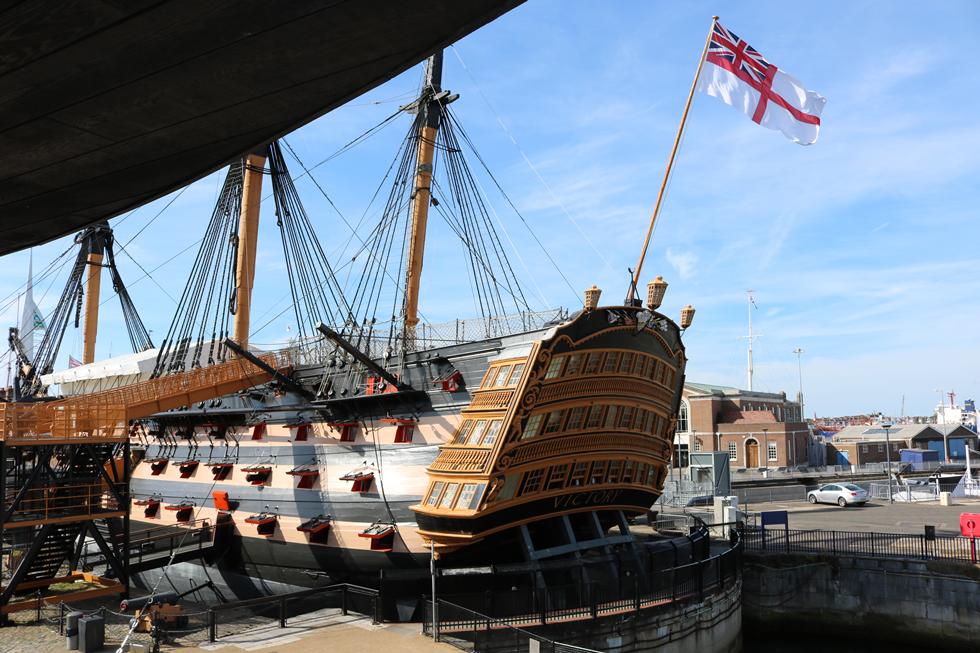 HMS Victory at Portsmouth Historic Dockyard