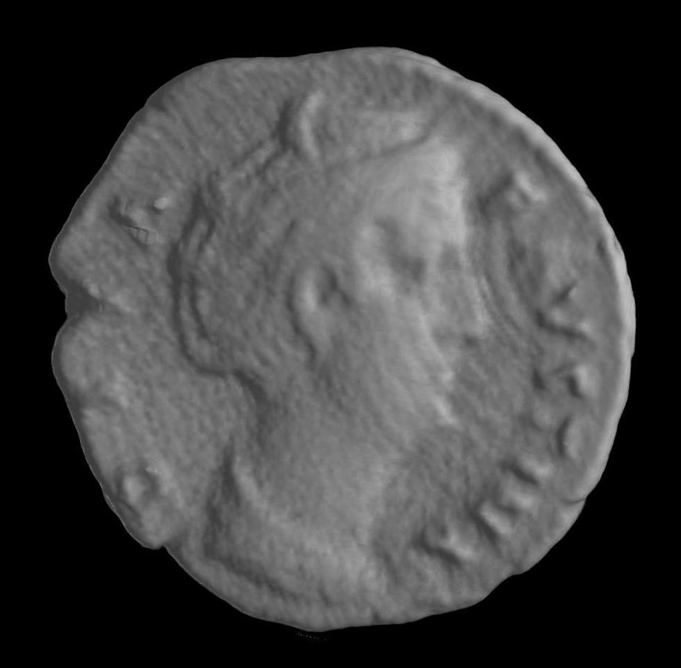 Figure 3c - Coin of empress Faustina (AD138-161)