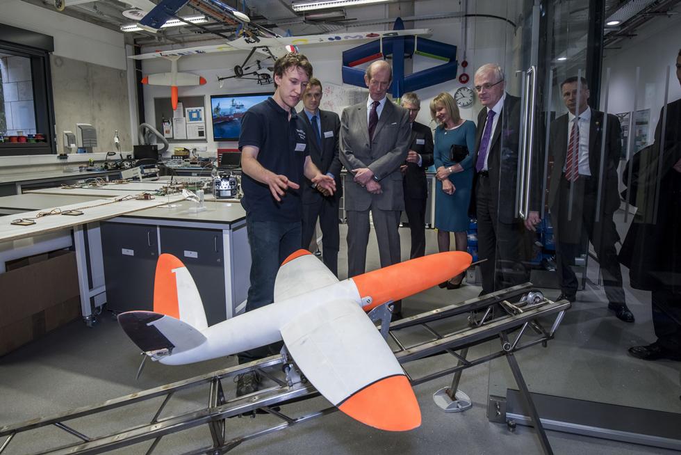Enterprise Fellow Andrew Lock explains how the world’s first 3D printed aircraft, created by the University, is being used in Antarctica by the Royal Navy