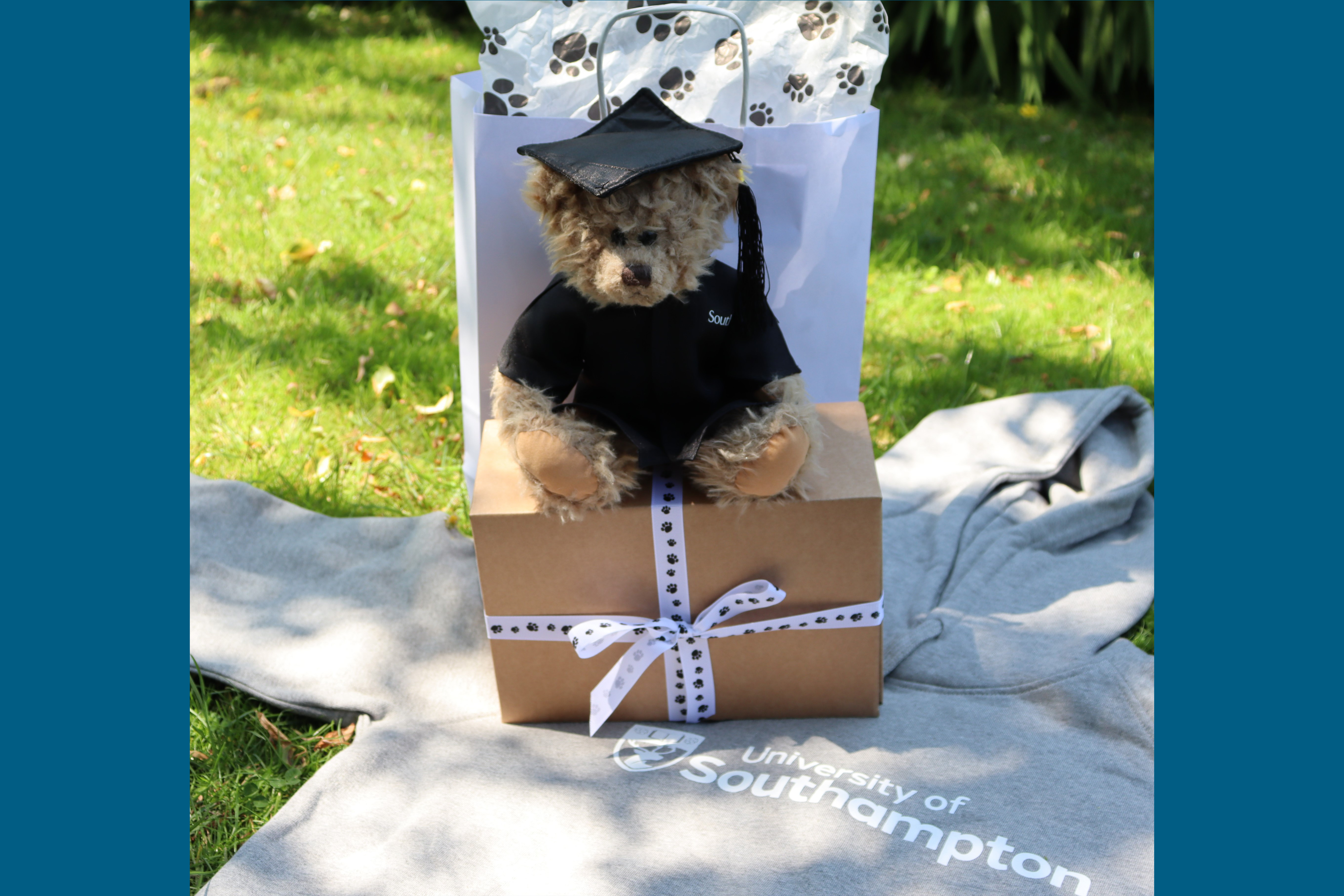 Hartley bear gift bag