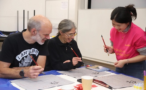 Chinese caligraphy workshop