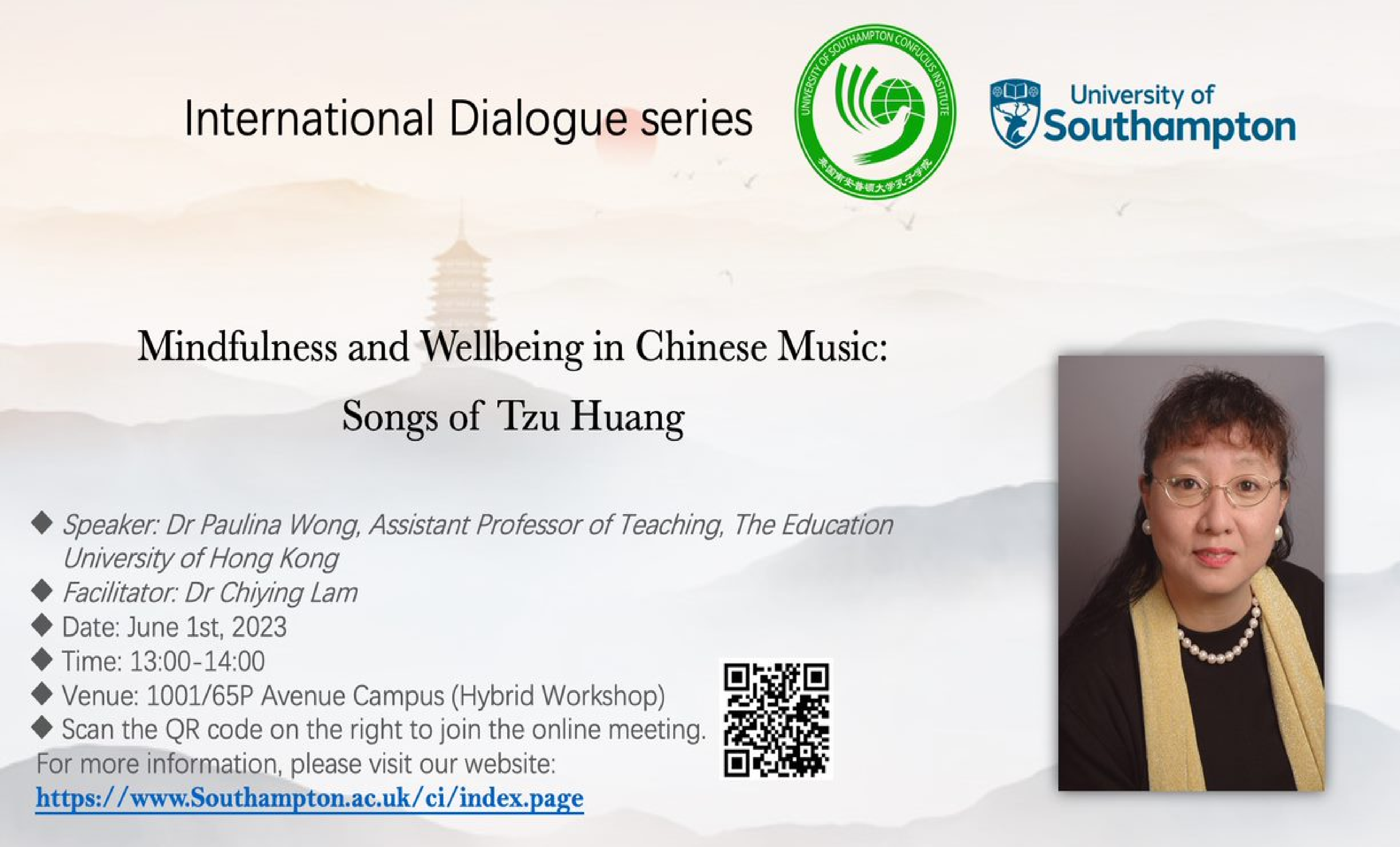 Mindfulness and Wellbeing in Chinese Music