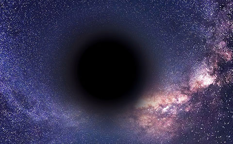 A black hole