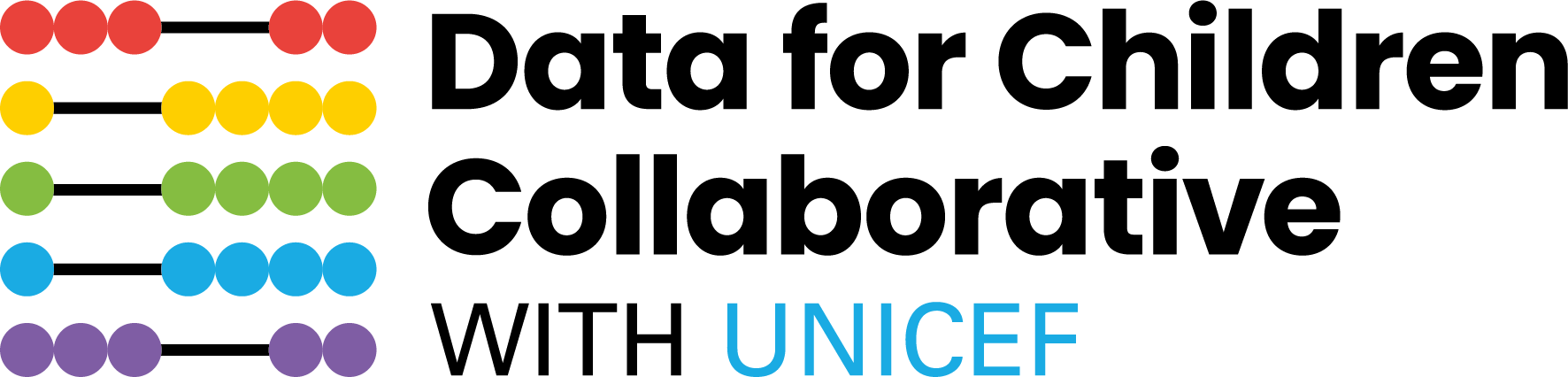 Logo for the Data for Children Collaborative UNICEF