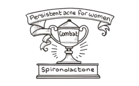 A graphic of spironolactone