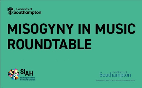Misogyny in Music event Poster
