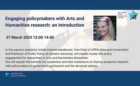 Poster event Engaging policymakers