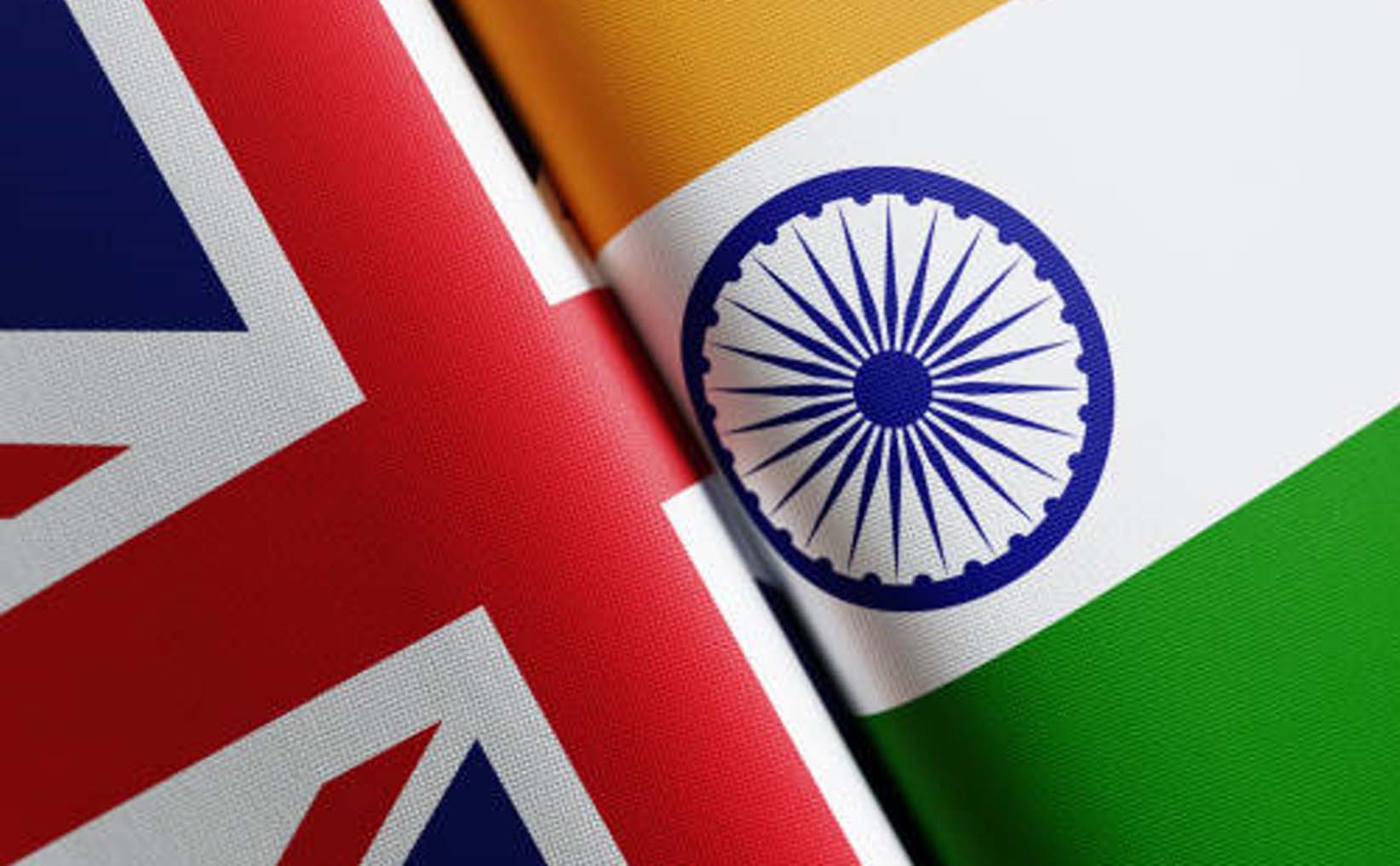 UK & India flags