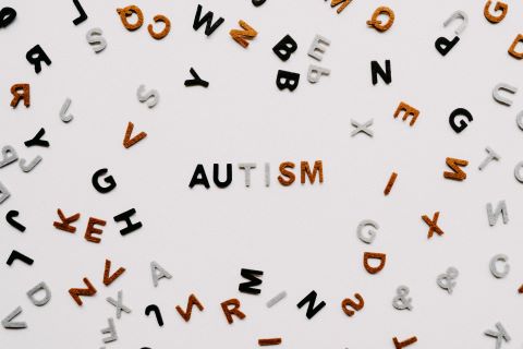letters spelling autism