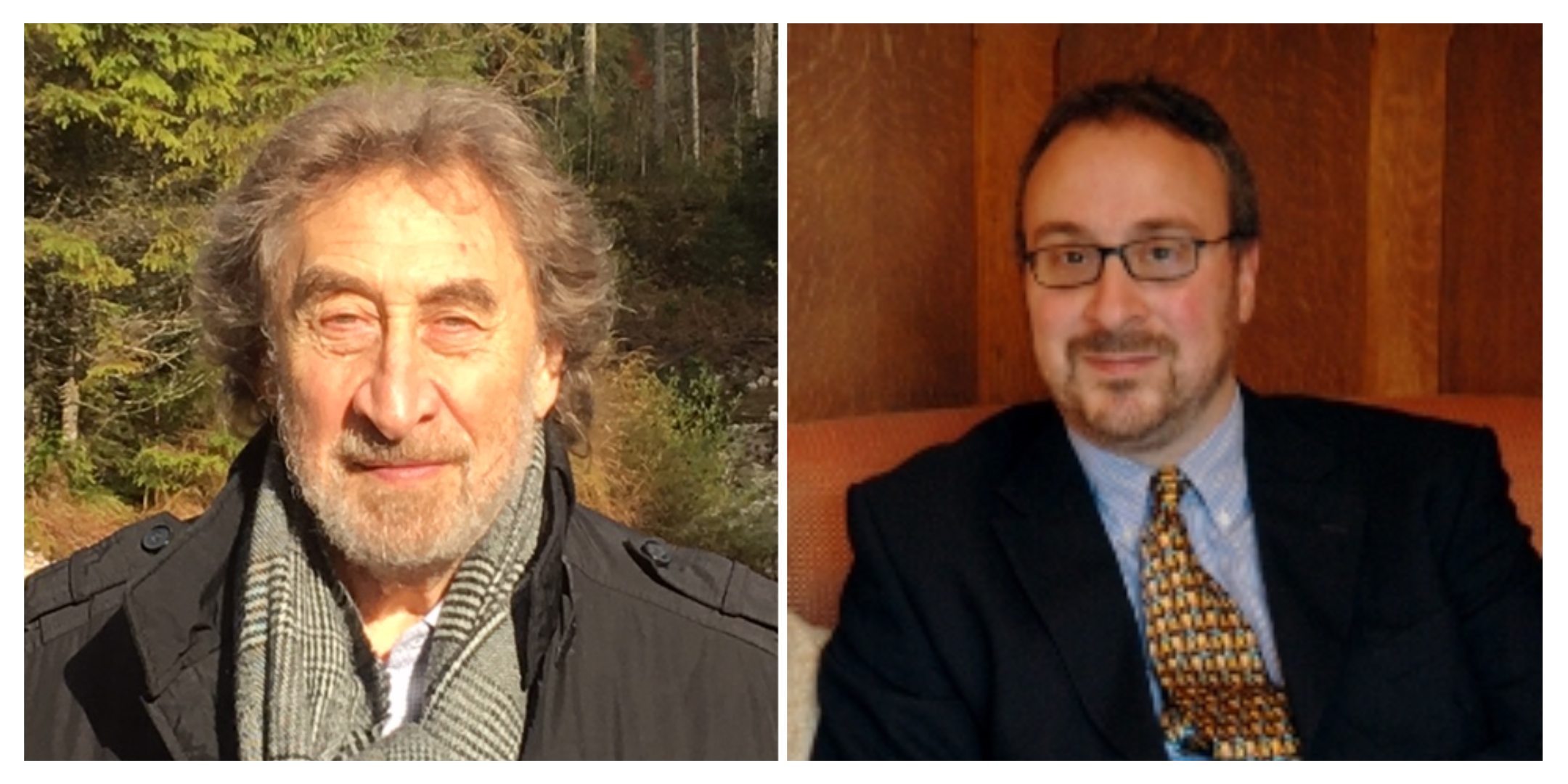 Howard Jacobson (Left) and Bryan Cheyette (Right)