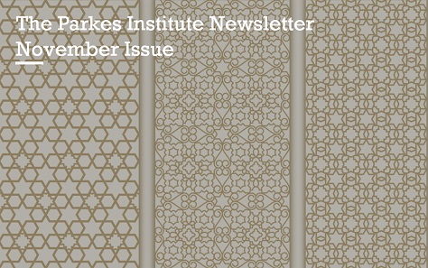 Parkes Institute November Newsletter