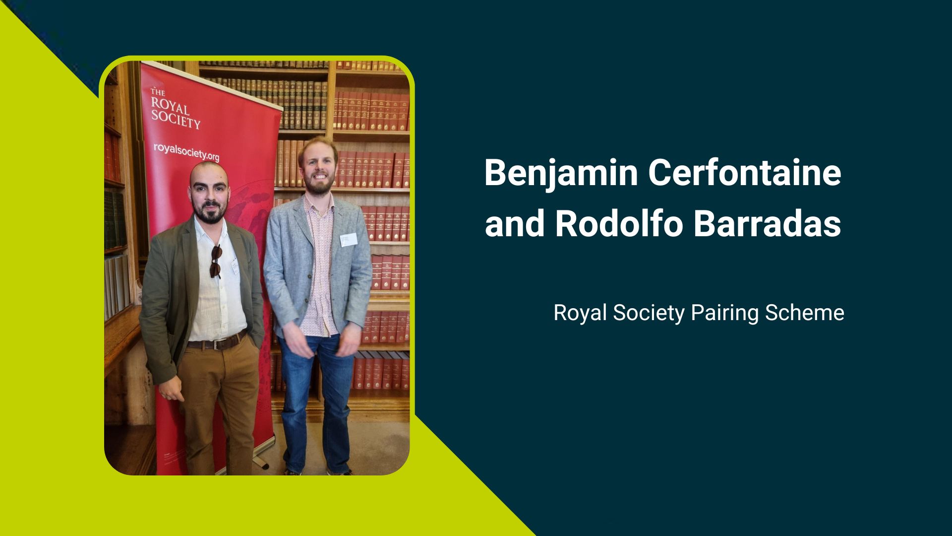 Benjamin Cerfontaine and Rodolfo Barradas