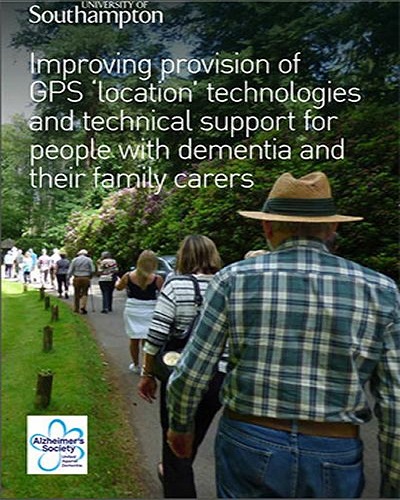 Improving provision of GPS location technologies and technical support for people with dementia and their family carers.