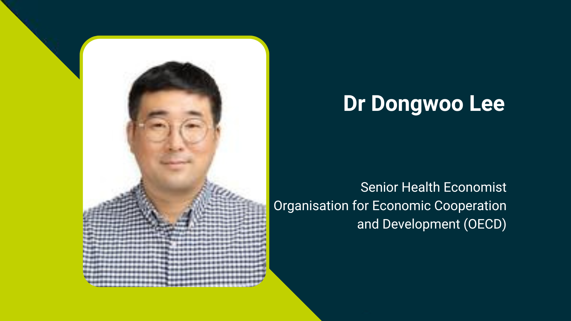 CSaP Fellow Dr Dongwoo Lee