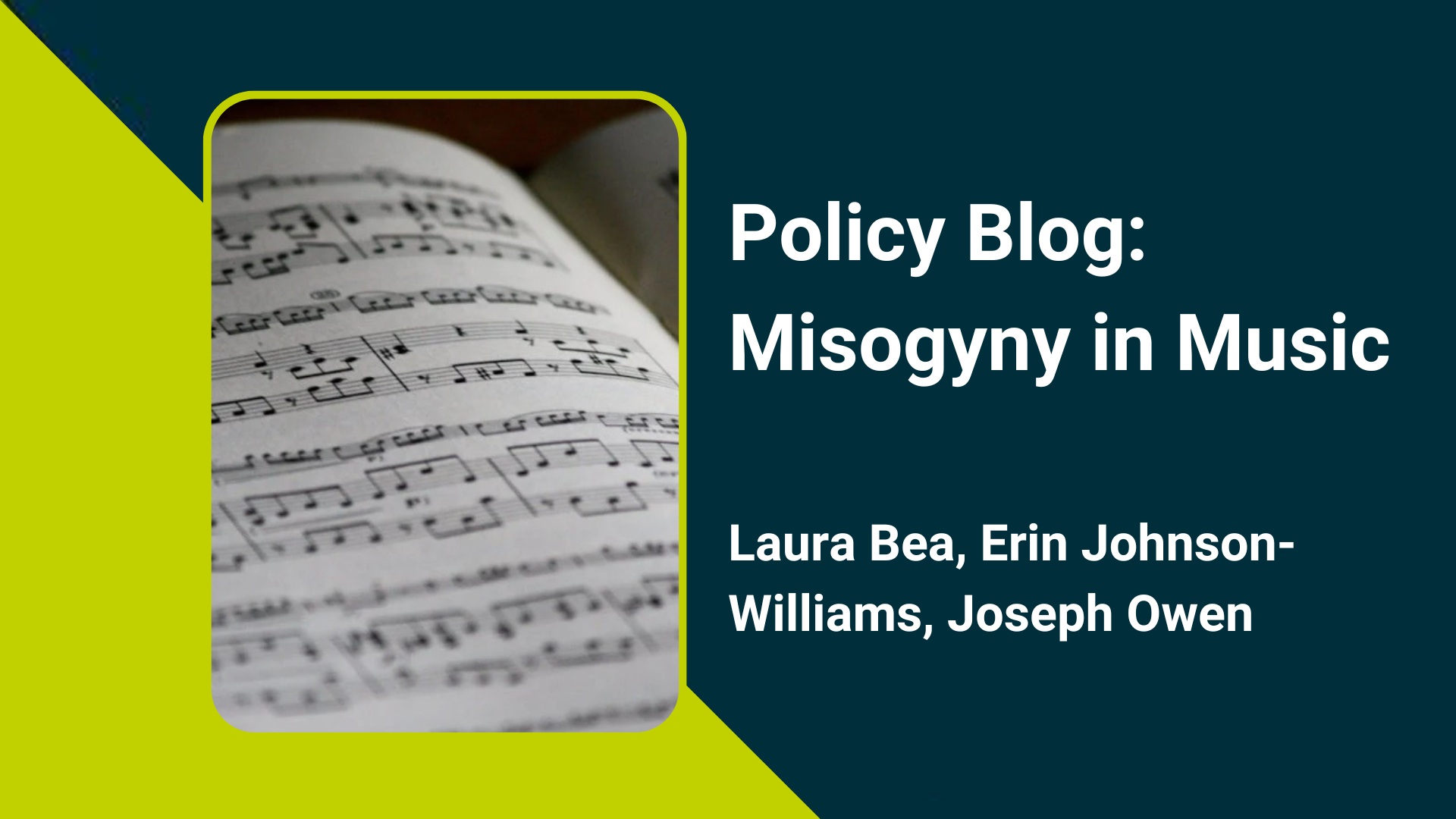 Misogyny in Music