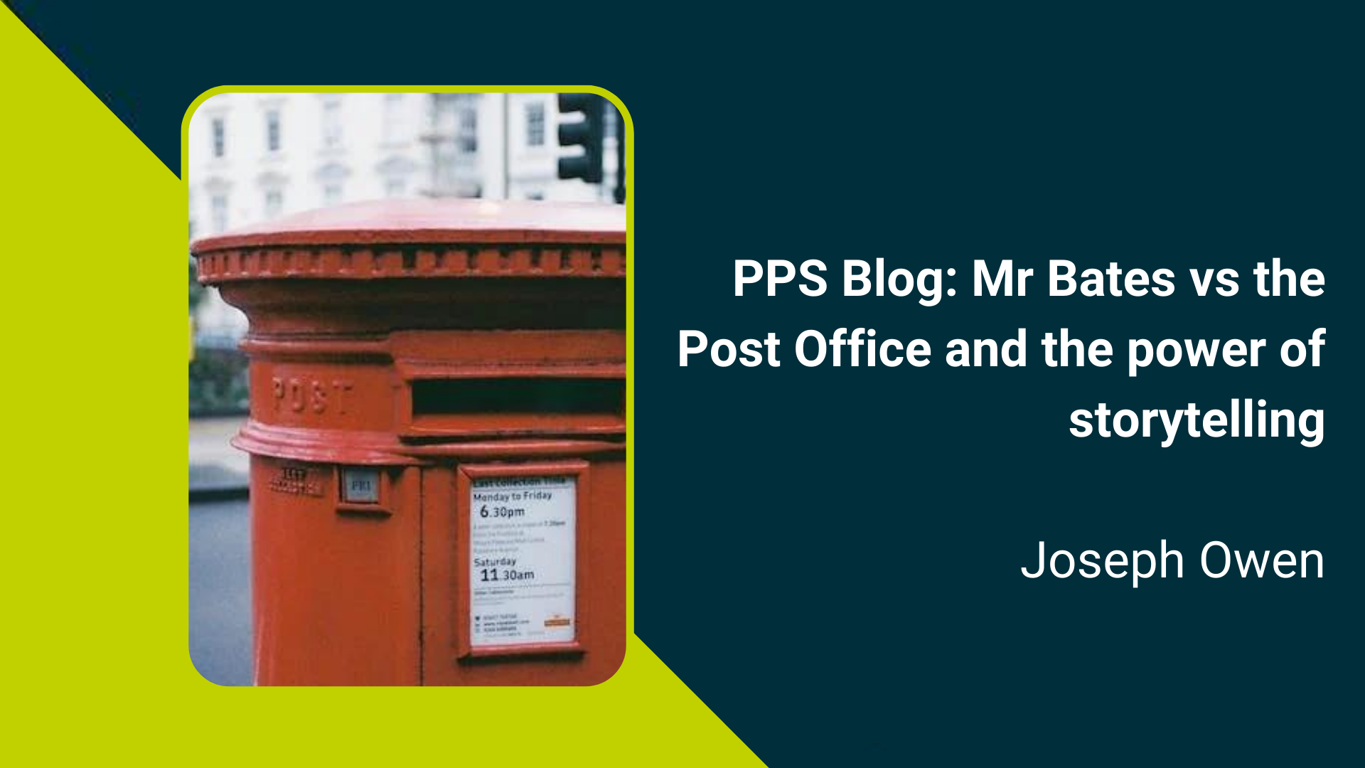 Mr Bates vs the post office