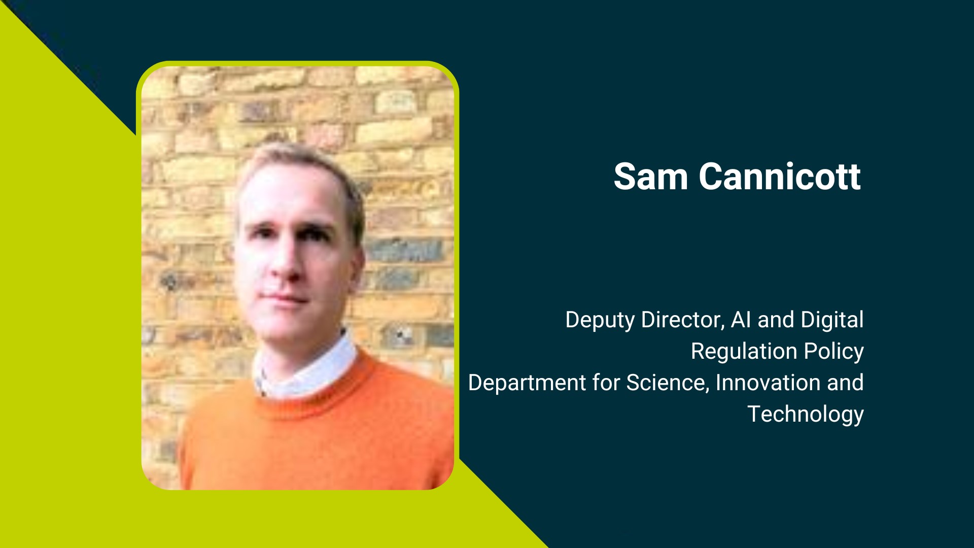 CSap Fellow Sam Cannicott