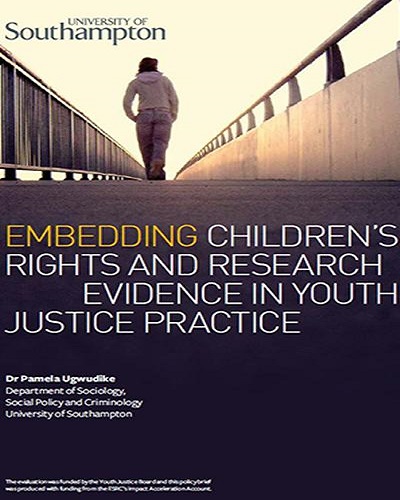 Embedding children’s rights and research evidence in youth justice practice